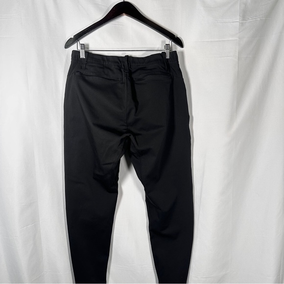 DUER Performance Slim Pants Repreve Modal Stretch Black Techwear 32x28 Gorpcore - Picture 14 of 16
